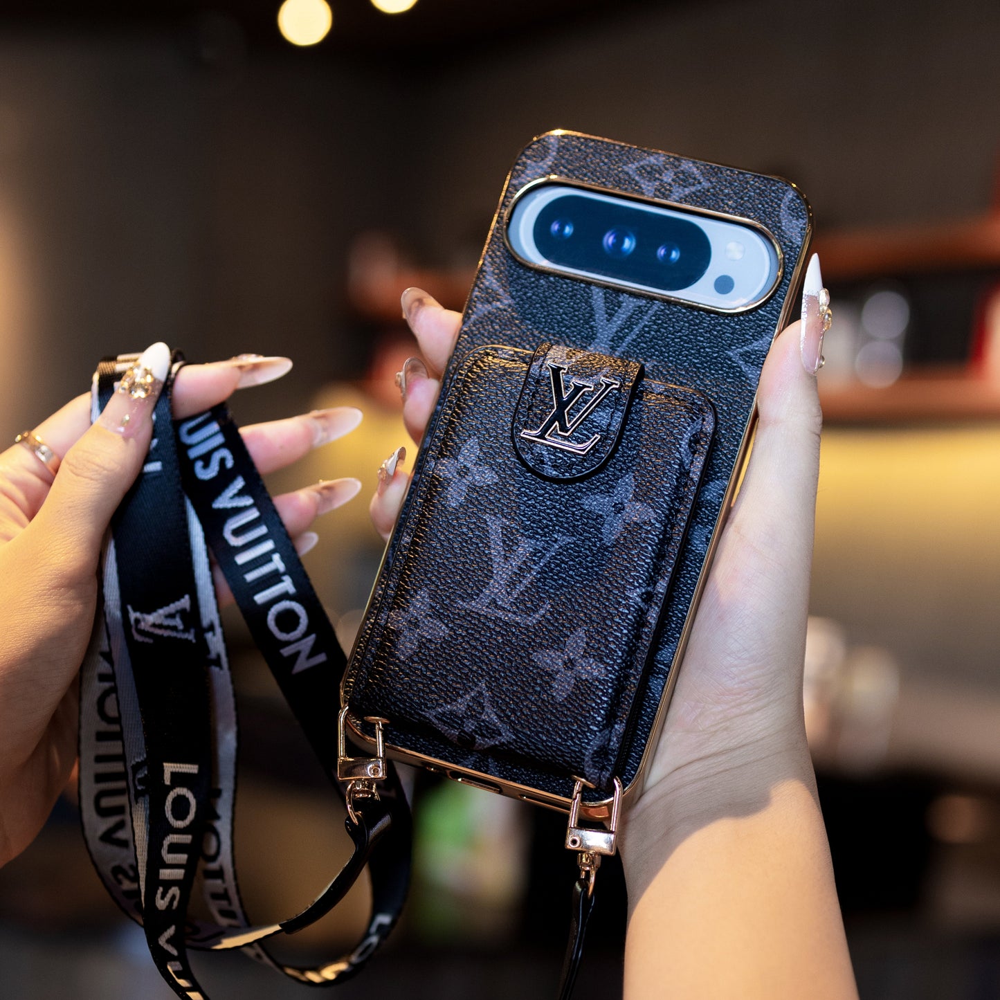 Luxe stijl Google Pixel telefoonhoes