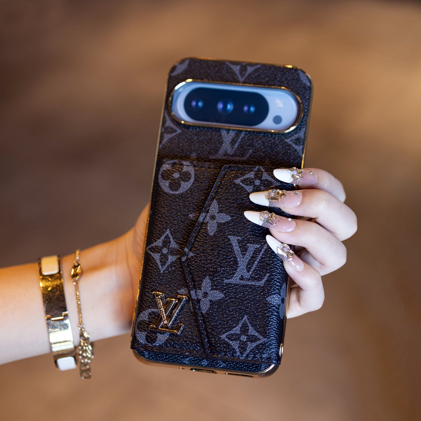 Luksuskortholderstil Google Pixel Phone Case