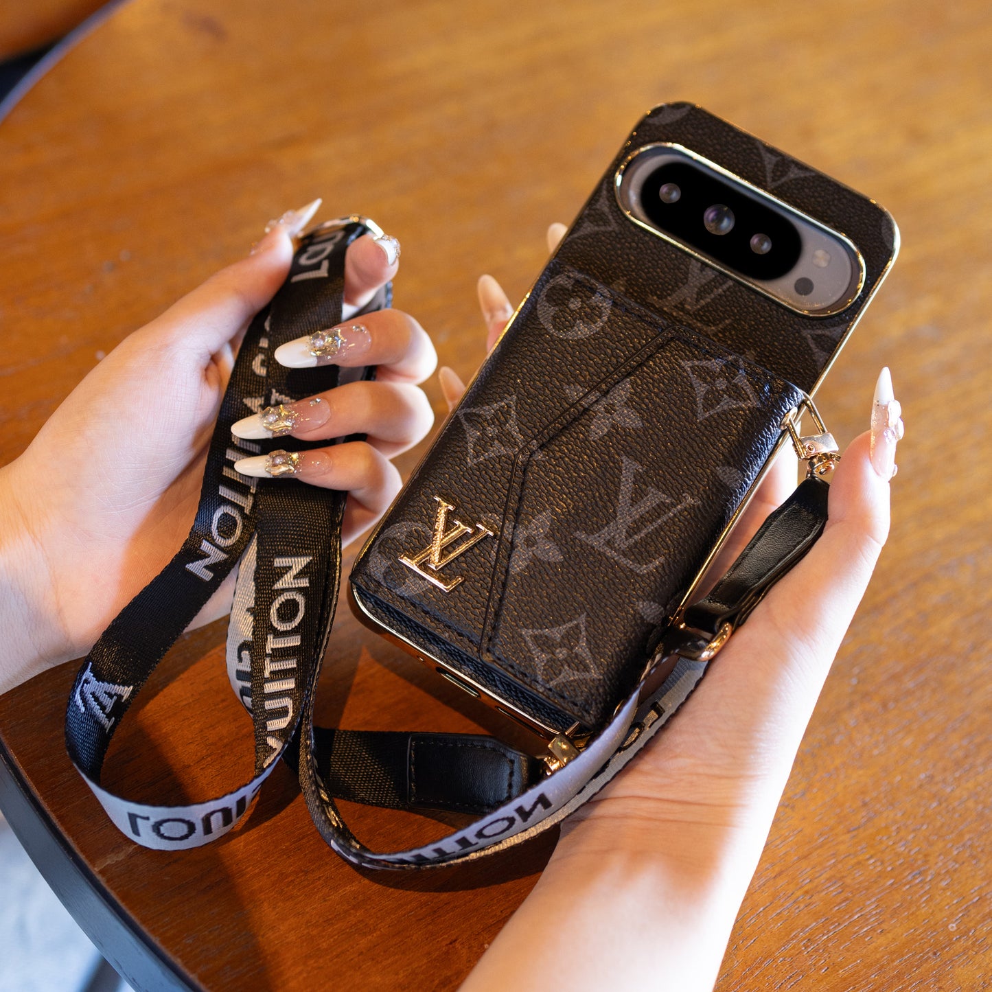 Luksuskortholderstil Google Pixel Phone Case