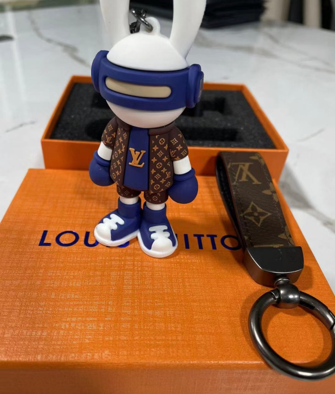 Luxe poppensleutelhanger