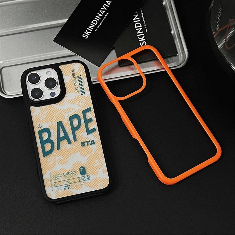 Ape Orange Cover iPhone -saken
