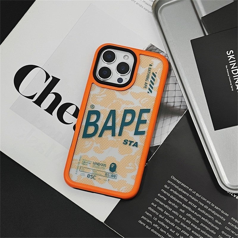 Ape Orange Cover iPhone -saken