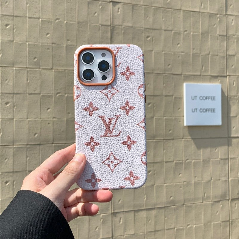 Lou leður iPhone mál