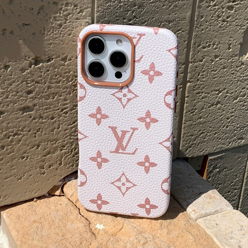 Lou leður iPhone mál