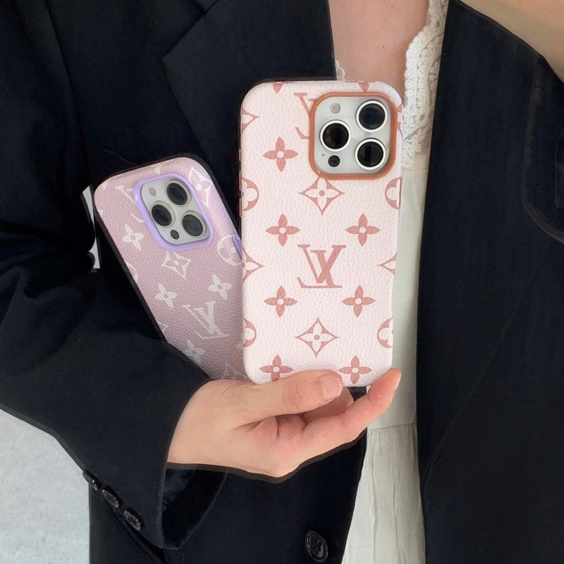 Lou leður iPhone mál