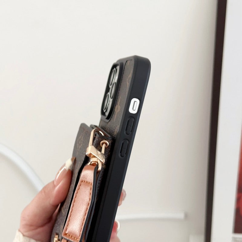 Lou sidekortpose Crossbody Color iPhone Case