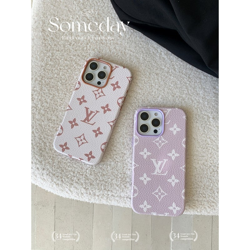 Lou leður iPhone mál