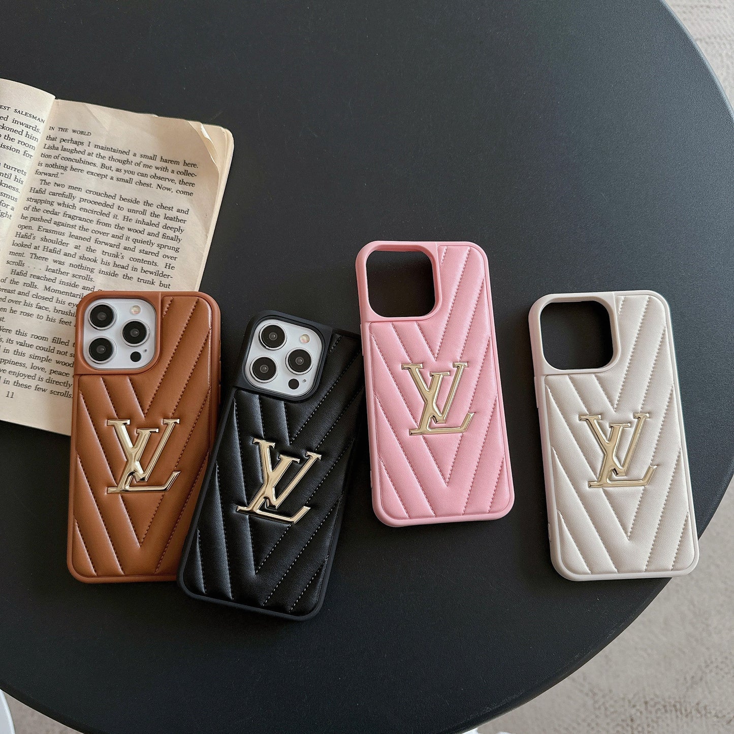 Lou lederen iPhone -hoesje