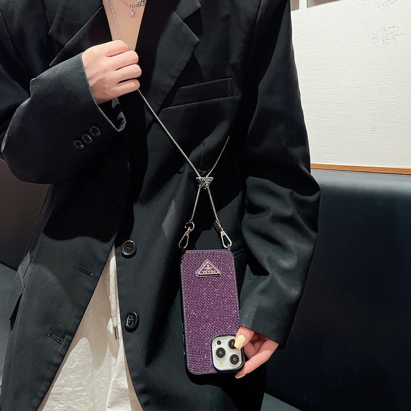 PRA Crossbody Crystal iPhone Case