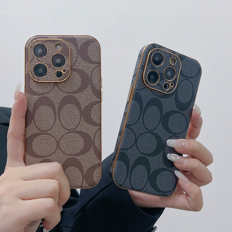 COA lederen iPhone -hoes