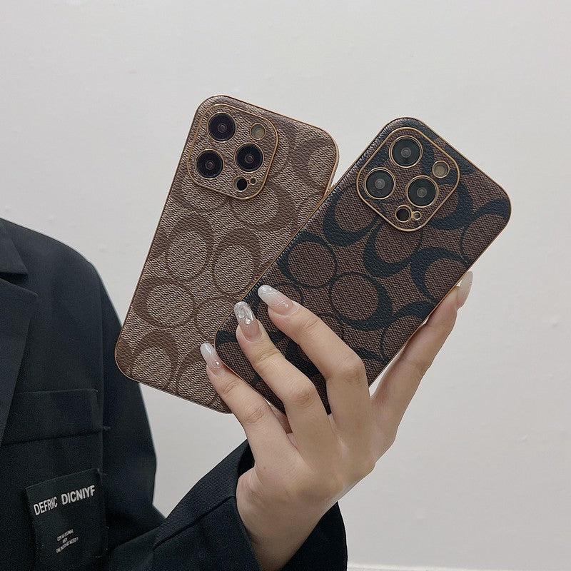 COA lederen iPhone -hoes