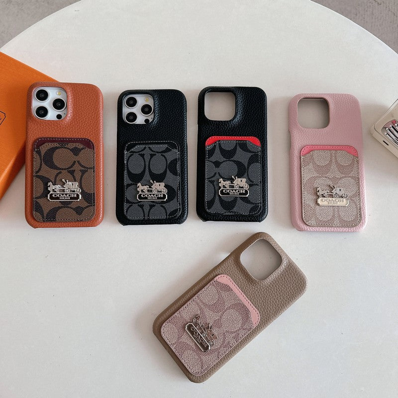 Coa saco de couro para iphone de couro