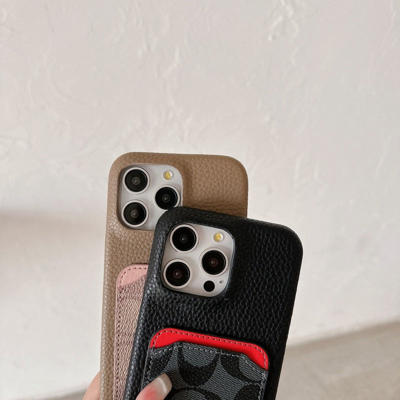 Coa saco de couro para iphone de couro