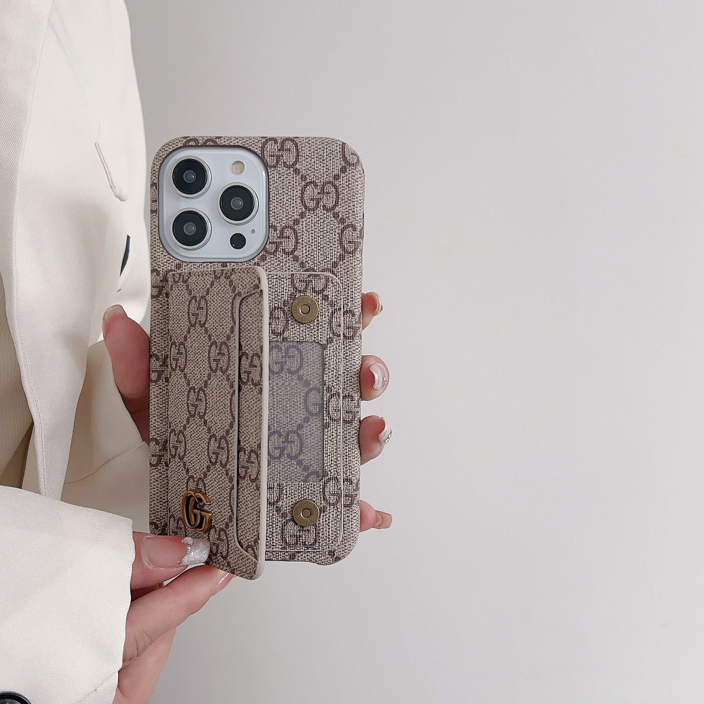 GG -kortholder iPhone -saken