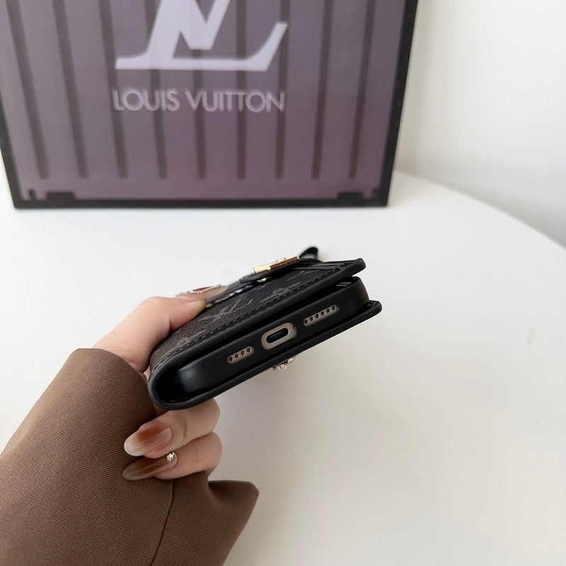 Lou sidekortpose Crossbody Color iPhone Case