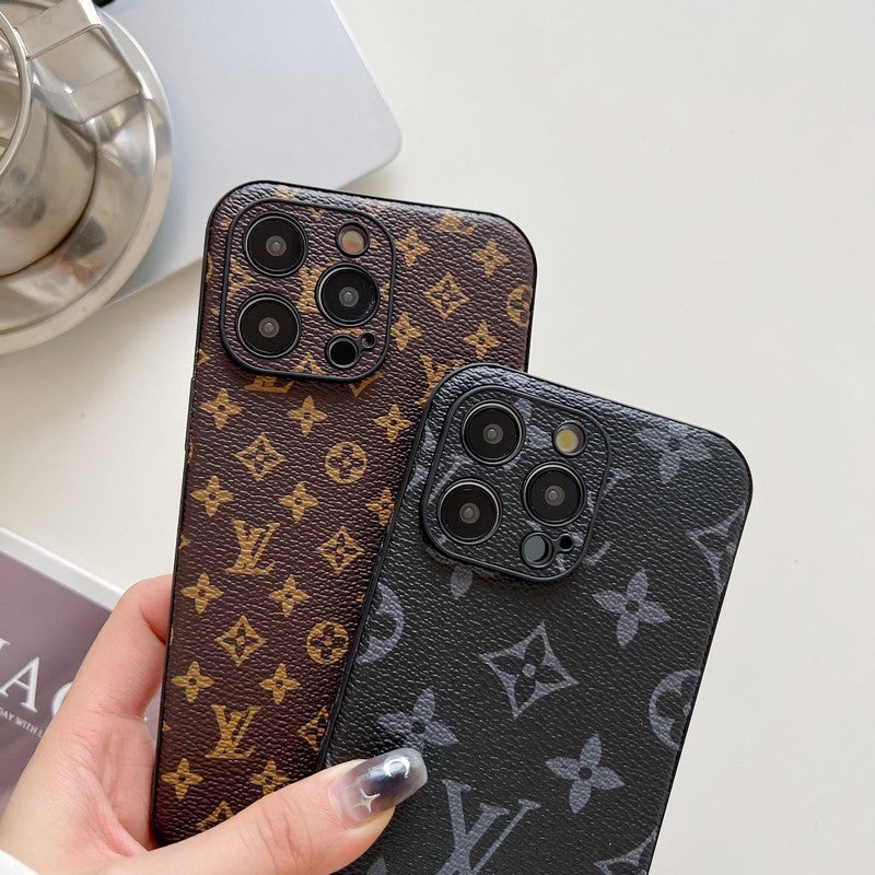 Lou Classic Color Leather iPhone -veske