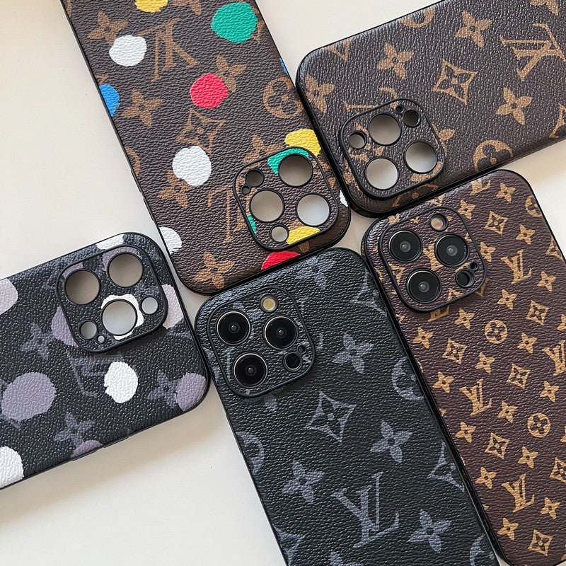 Lou Classic Color Leather iPhone -veske