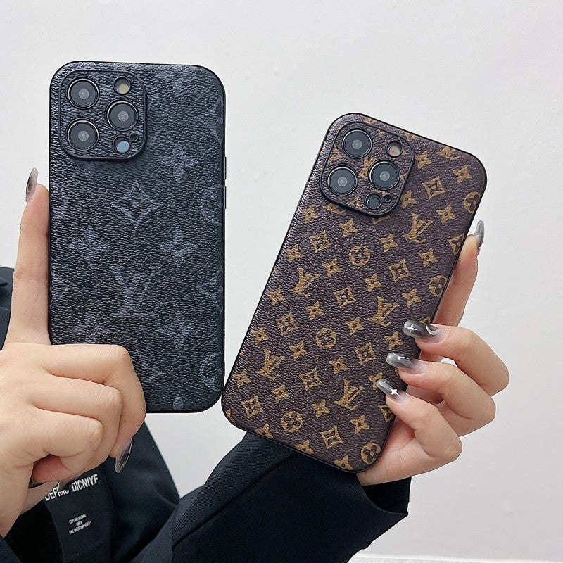 Lou Classic Color Leather iPhone -veske