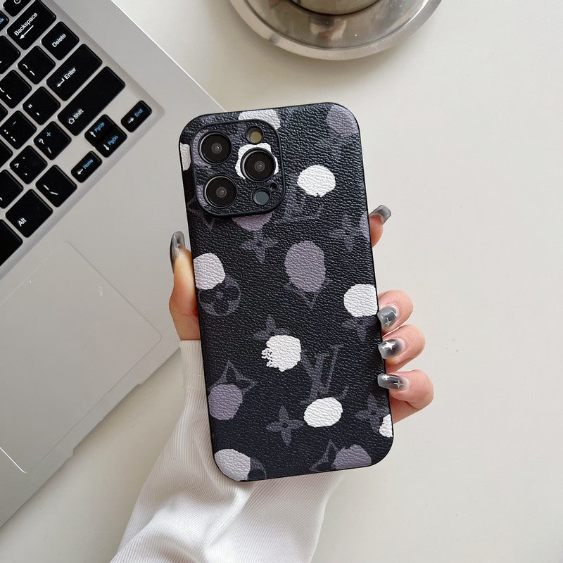 Lou Classic Color Leather iPhone -veske