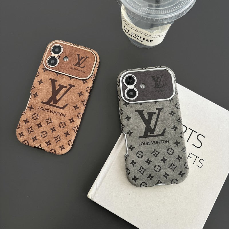 Lou Brown & Svart farget skinndeksel til iPhone