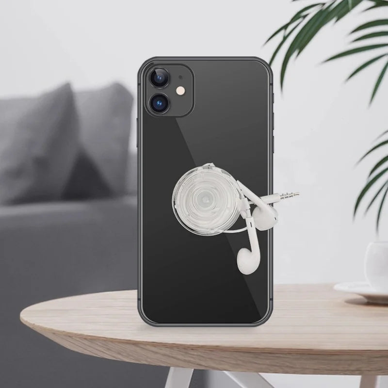 Magnetisk sammenleggbar mobiltelefongrepsholder stikkontakt