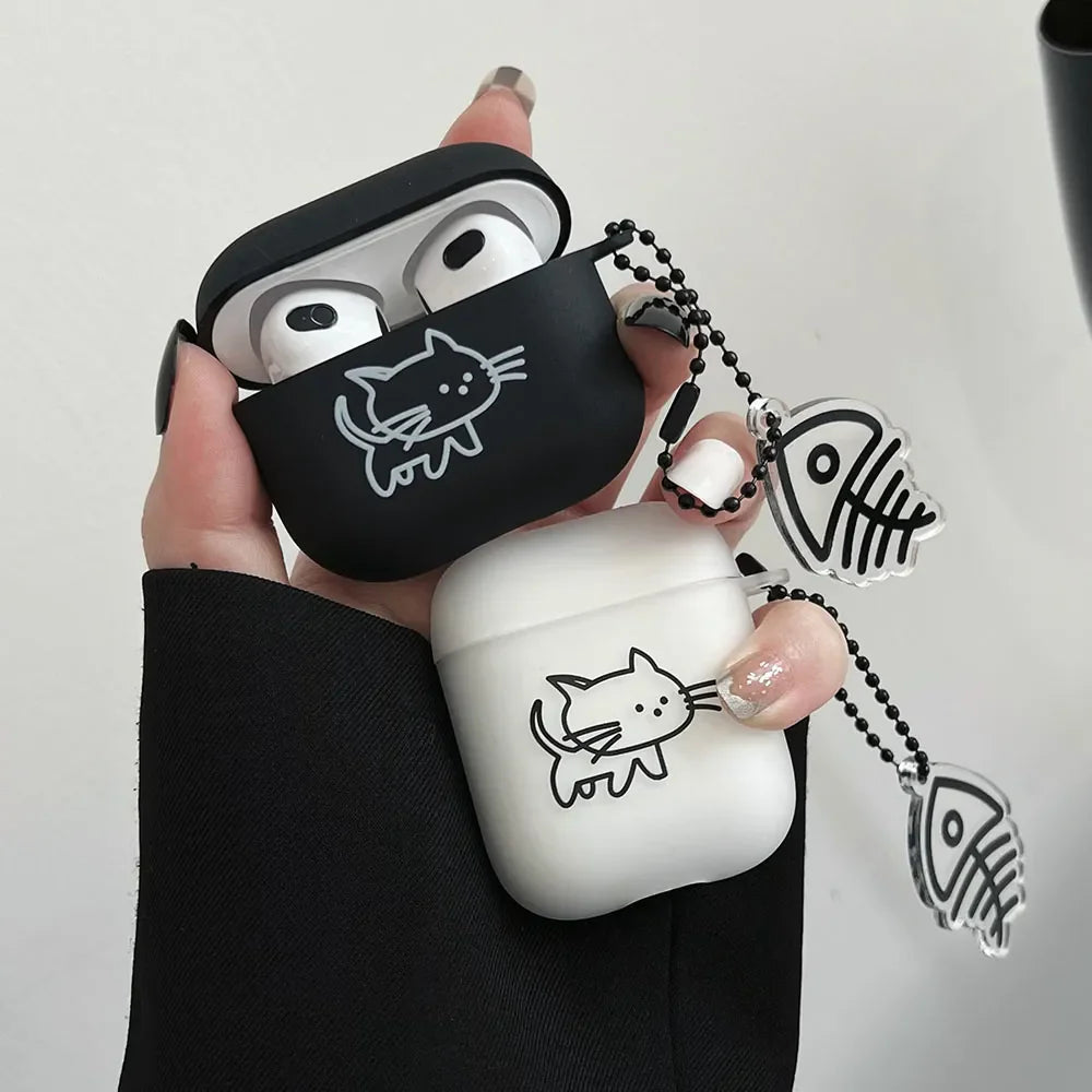 Cat Case voor AirPods 1/2/3 Cover AirPods Pro 2 Case