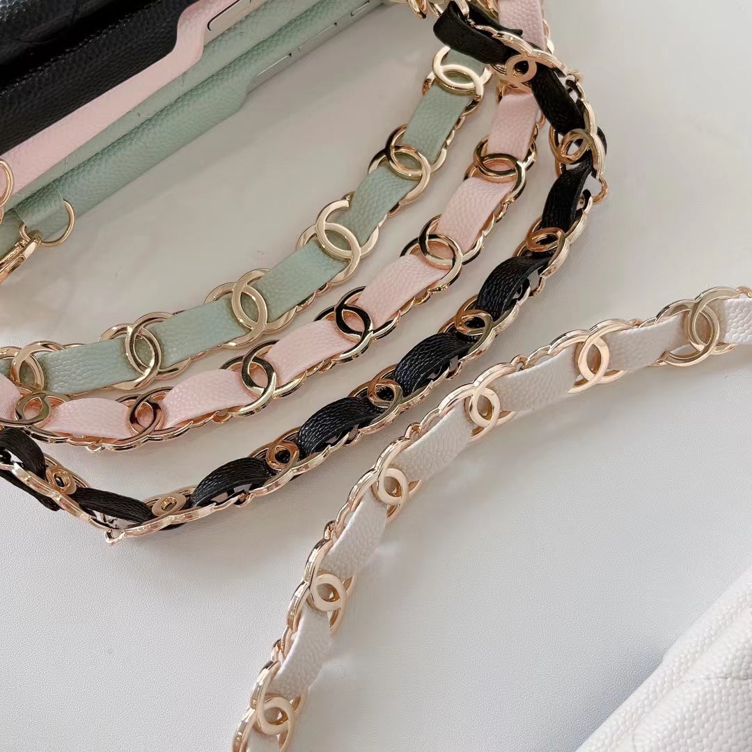 Bolsa de estojos para iPhone pastel CN com alça