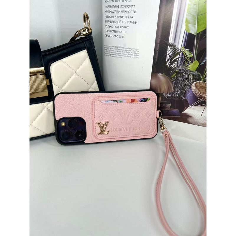 Lou Four Colors Card Bag Iphone Case