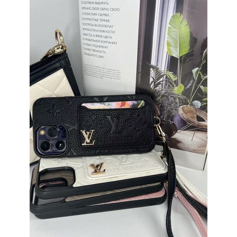 Lou Four Colors Card Bag Iphone Case