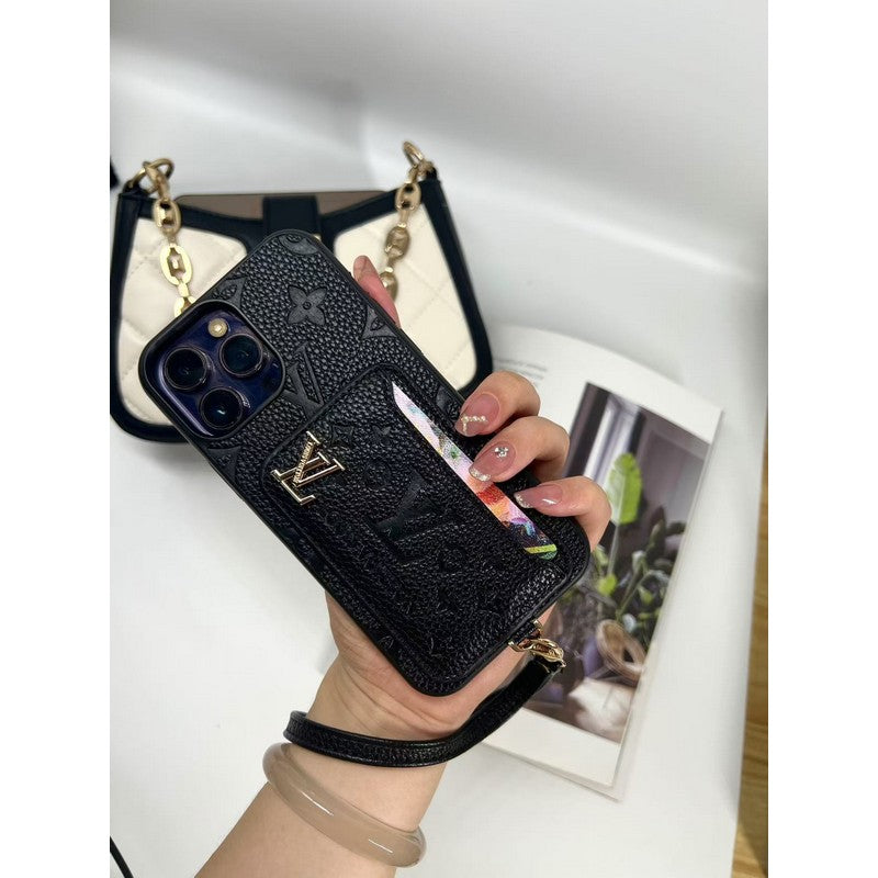Lou Four Colors Card Bag Iphone Case