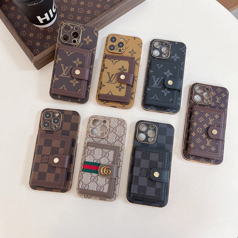 Lou Classic Color Card Bag iPhone -hoesje