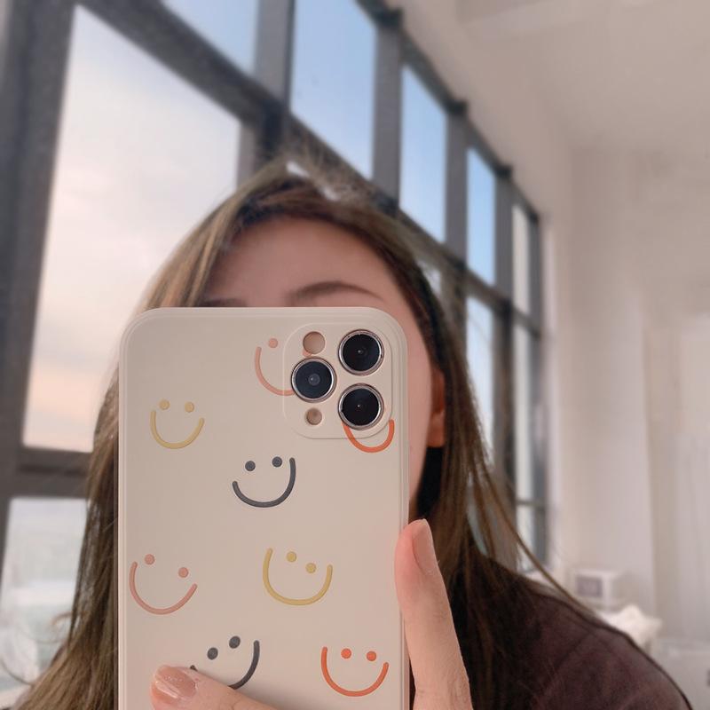 Lykkelig smil iPhone -sak