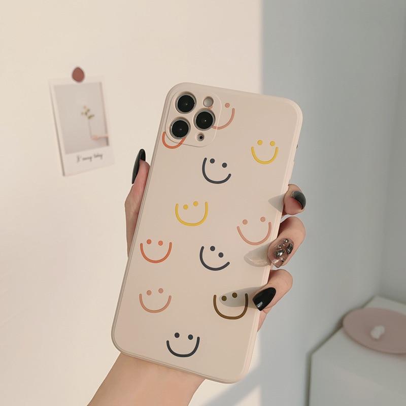 Lykkelig smil iPhone -sak