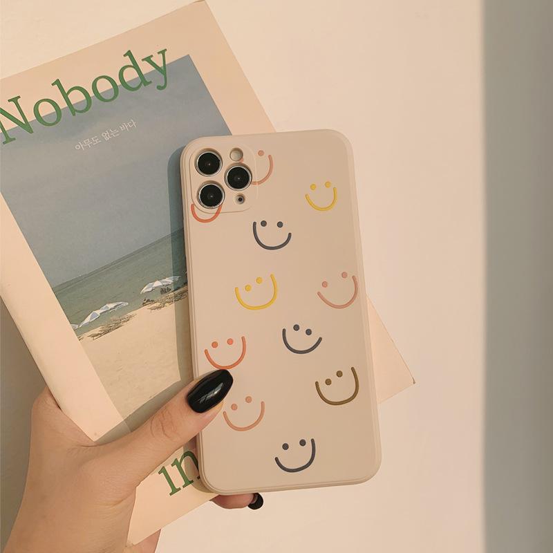 Lykkelig smil iPhone -sak