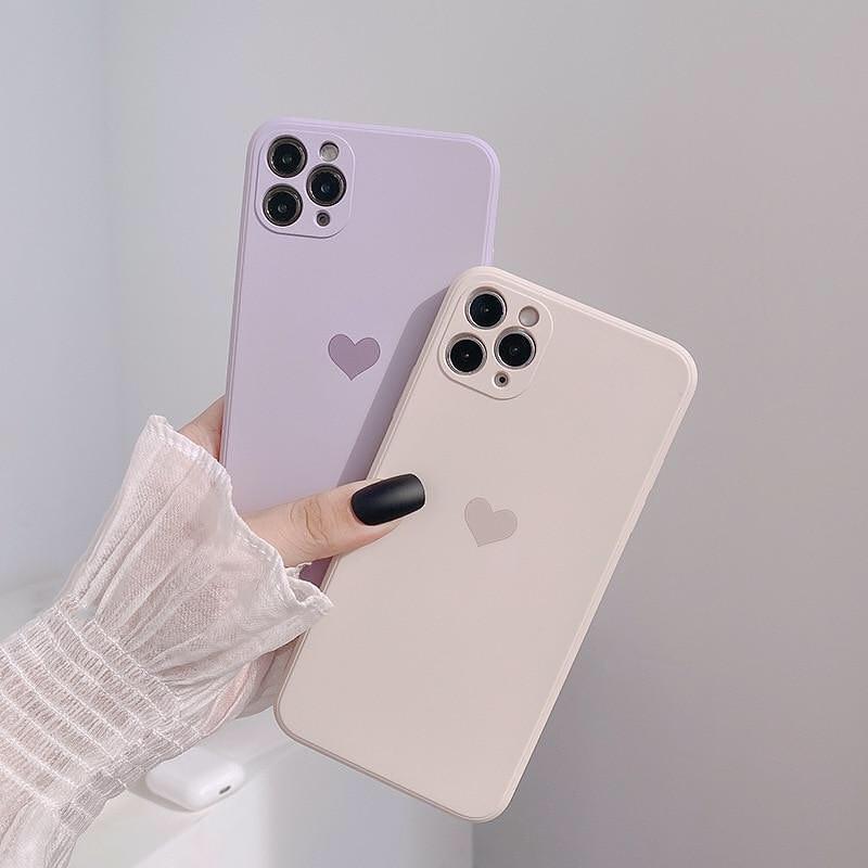Heart Matte iPhone -sak