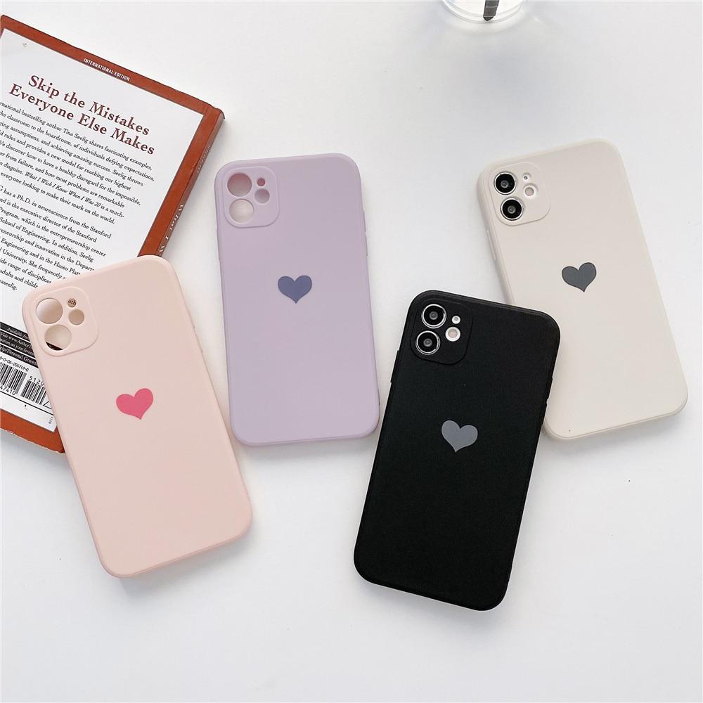 Heart Matte iPhone -sak