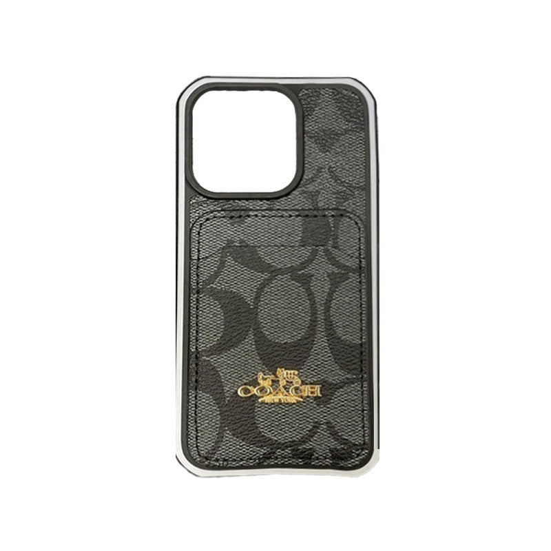 Coach iPhone -sak med kortholder kaffe -kb241416