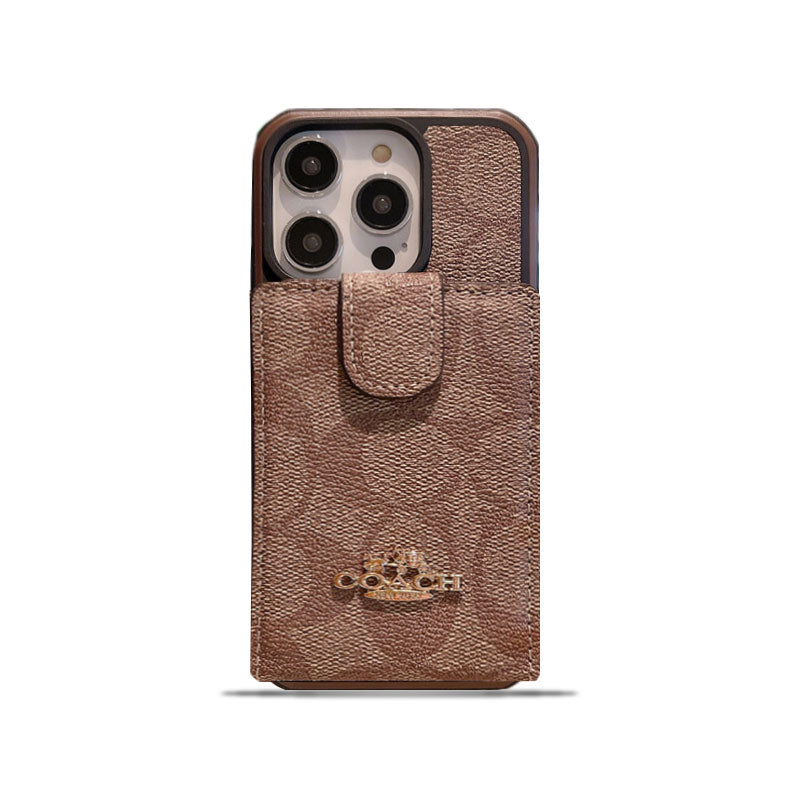 Custodia per iPhone Coach con portafoglio -LBK241416