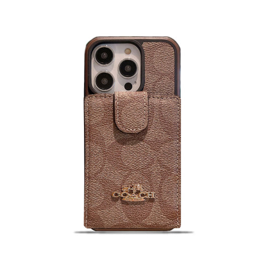 Coach iPhone Case með Wallet -LBK241416