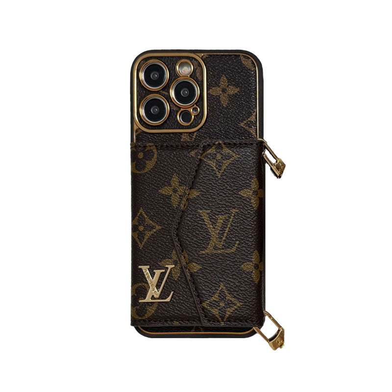 2025 Nieuwe klassieke luxe kaarthouder telefoonhoesje 💎📱09
