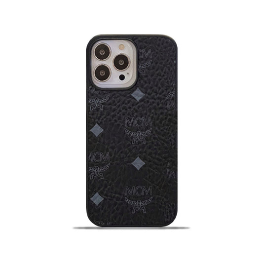 MCM iPhone Case Black-McK240603