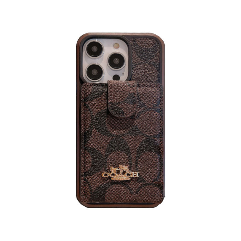 Custodia per iPhone Coach con portafoglio -LBK241416