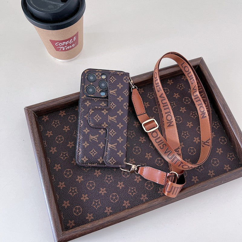 Lou sidekortholder CrossBody iPhone -saken