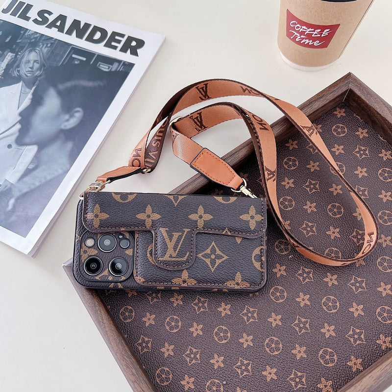 Lou sidekortholder CrossBody iPhone -saken