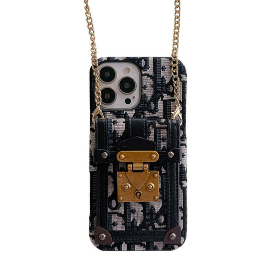 Estojo para iPhone de tecido de bolsa de cartão de CD