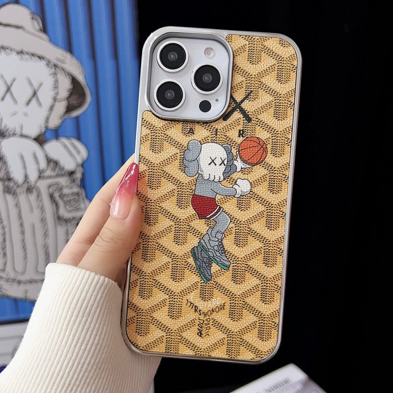 Goya X Kaw hvitt gull iPhone -saken