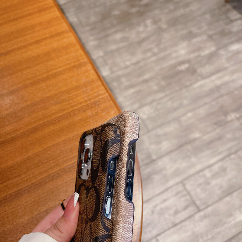 Klassisk trener iPhone Case Coffee -JDK241426