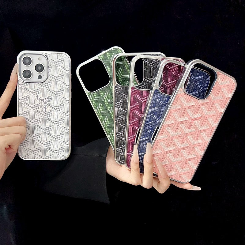 Goya multi-kleuren witgouden iPhone-hoesje
