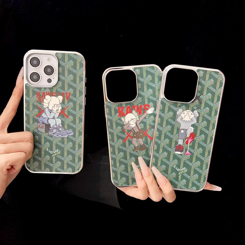 Goya X Kaw hvitt gull iPhone -saken