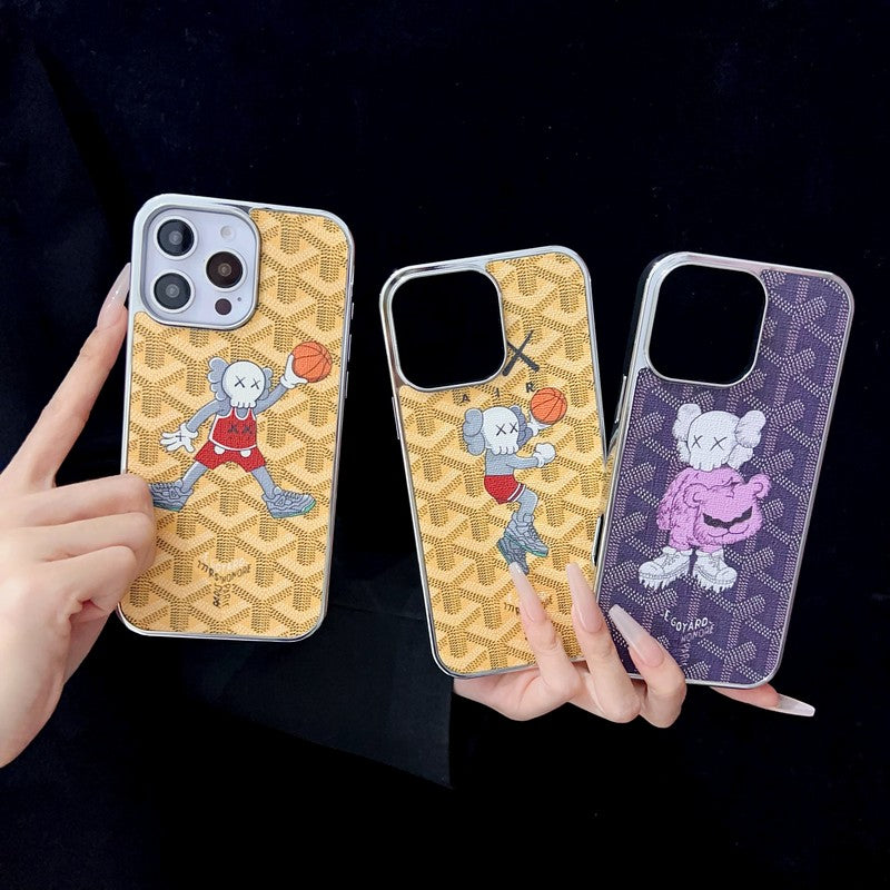 Goya X Kaw hvitt gull iPhone -saken